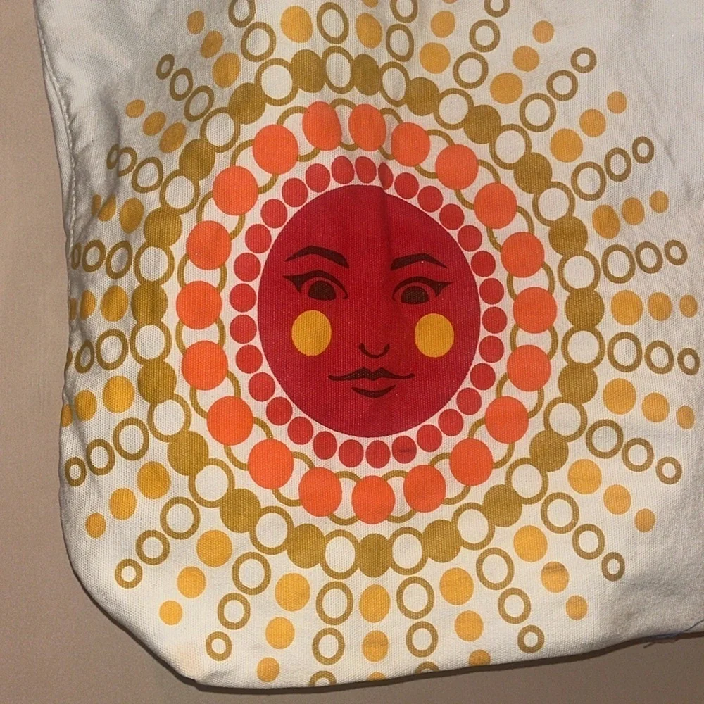 Bath and body works large canvas 🌞 sunny tote / OS preowned